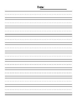 Handwriting Practice Paper for Kids by Williamson & Taylor