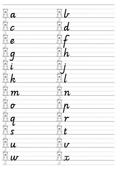 Handwriting worksheets with cats by Bright Buttons | TPT