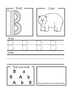 Letter of the Day Worksheets(Handwriting without Tears) | TpT