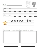 Handwriting/Letters in Spanish