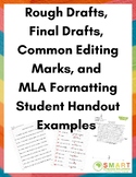 Example Handouts: Handwritten Rough Draft, Final Drafts, E