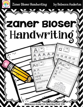 Preview of Handwriting - Zaner Bloser