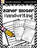 Handwriting - Zaner Bloser