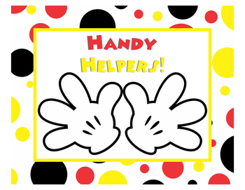 Preview of Handy Helpers (Classroom Jobs)