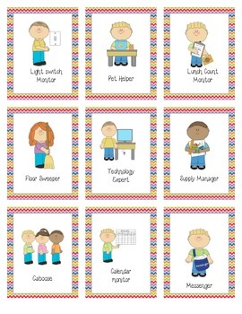 Handy Helpers Classroom Jobs by Creative Classroom Creations | TpT