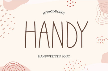 Preview of Handy Minimal Font