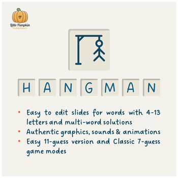 Preview of Hangman PowerPoint Game Template