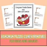 Hangman Puzzle Games Printable For Kids And Adults