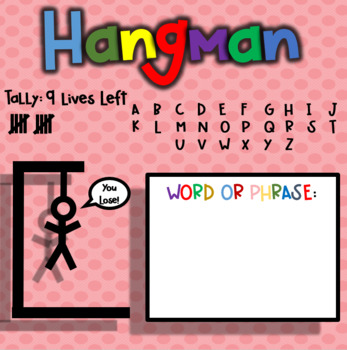 The Hangman Game/hangman: Game Rules PDF File Competition 