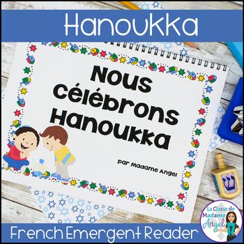Preview of Hanoukka | French Hanukkah Emergent Reader