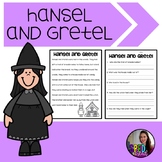 Hansel and Gretel Adapted Activities; Fairy Tale