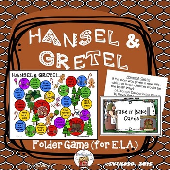 Preview of Hansel and Gretel Game (for E.L.A.)