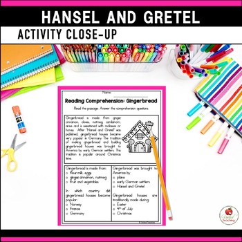 Hansel and Gretel No Prep Fairy Tale Activities by United Teaching