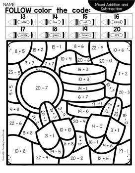 Download Hanukkah Color by Number by Teaching Second Grade | TpT