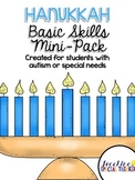 Hanukkah Basic Skills Mini-Pack for students with Autism o