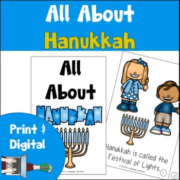 Preview of Hanukkah Book Print and Digital