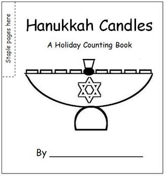 Preview of Hanukkah Candles - A Holiday Flip Book