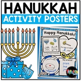 Hanukkah Chanukah Coloring Pages Activity Posters Kinderga