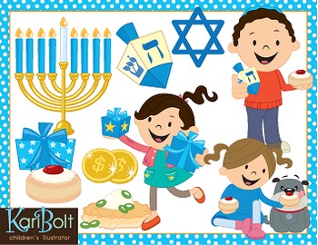 Preview of Hanukkah Clip Art