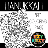 Hanukkah Coloring Page FREEBIE Download for Hanukkah Activ
