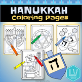 Hanukkah Coloring Pages, December Craft