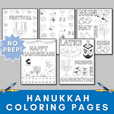 Hanukkah Coloring Pages | Printable Hanukkah Activity