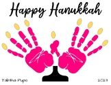 Hanukkah Handprint Craft