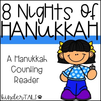 Preview of Hanukkah Easy Reader for Kindergarten