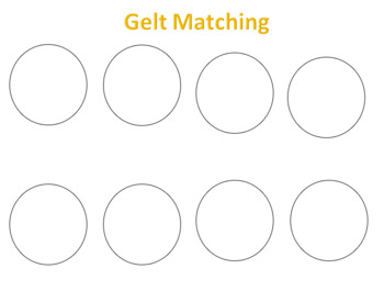 Preview of Hanukkah Gelt Number Sequencing/Matching