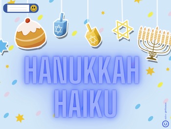 Preview of Hanukkah Haiku Project (POETRY!)