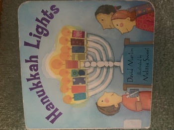 Preview of Hanukkah Lights Adapted Board Book