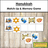 Hanukkah Match-Up and Memory Game (Visual Discrimination &