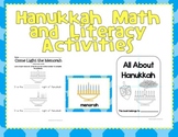 Hanukkah Math and Literacy Activities