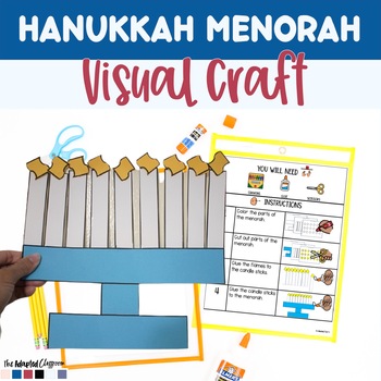 Preview of Hanukkah Menorah Craft | Visual Craft