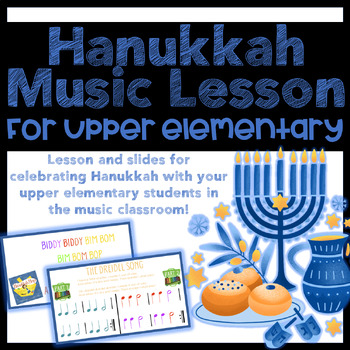 Preview of Hanukkah Music Lesson for Upper Elementary