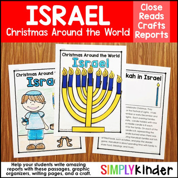 Preview of Hanukkah (Part of our Christmas Around the World Research Units)