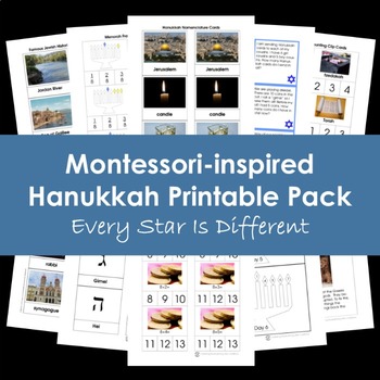 Preview of Hanukkah Printable Pack