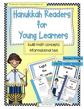 Preview of Hanukkah Readers for Young Learners