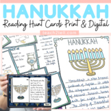 Hanukkah Reading Comprehension Activities Print and Digital