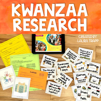 Preview of Kwanzaa Research Activities