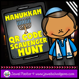 Hanukkah Scavenger Hunt with Chanukah Trivia | QR Code Activities