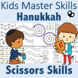Hanukkah Scissors Skills Activities