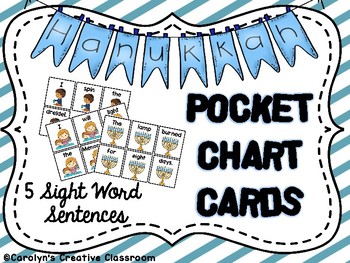 Pocket Chart Cards