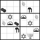 Hanukkah Sudoku puzzles, holiday fun with problem solving 