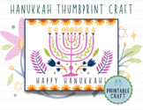 Hanukkah Thumbprint Craft