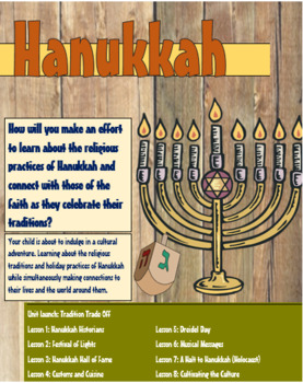 Preview of Hanukkah Unit