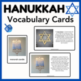 Hanukkah Vocabulary Picture Cards Flash Cards With REAL Photos