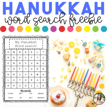 Preview of Hanukkah Word Search