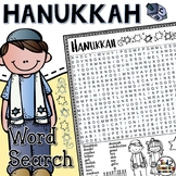 Hanukkah Word Search Puzzle December Holidays Around the W