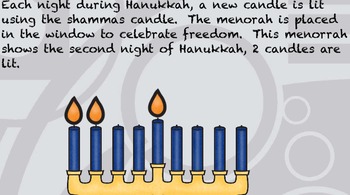 Preview of Hanukkah flipchart